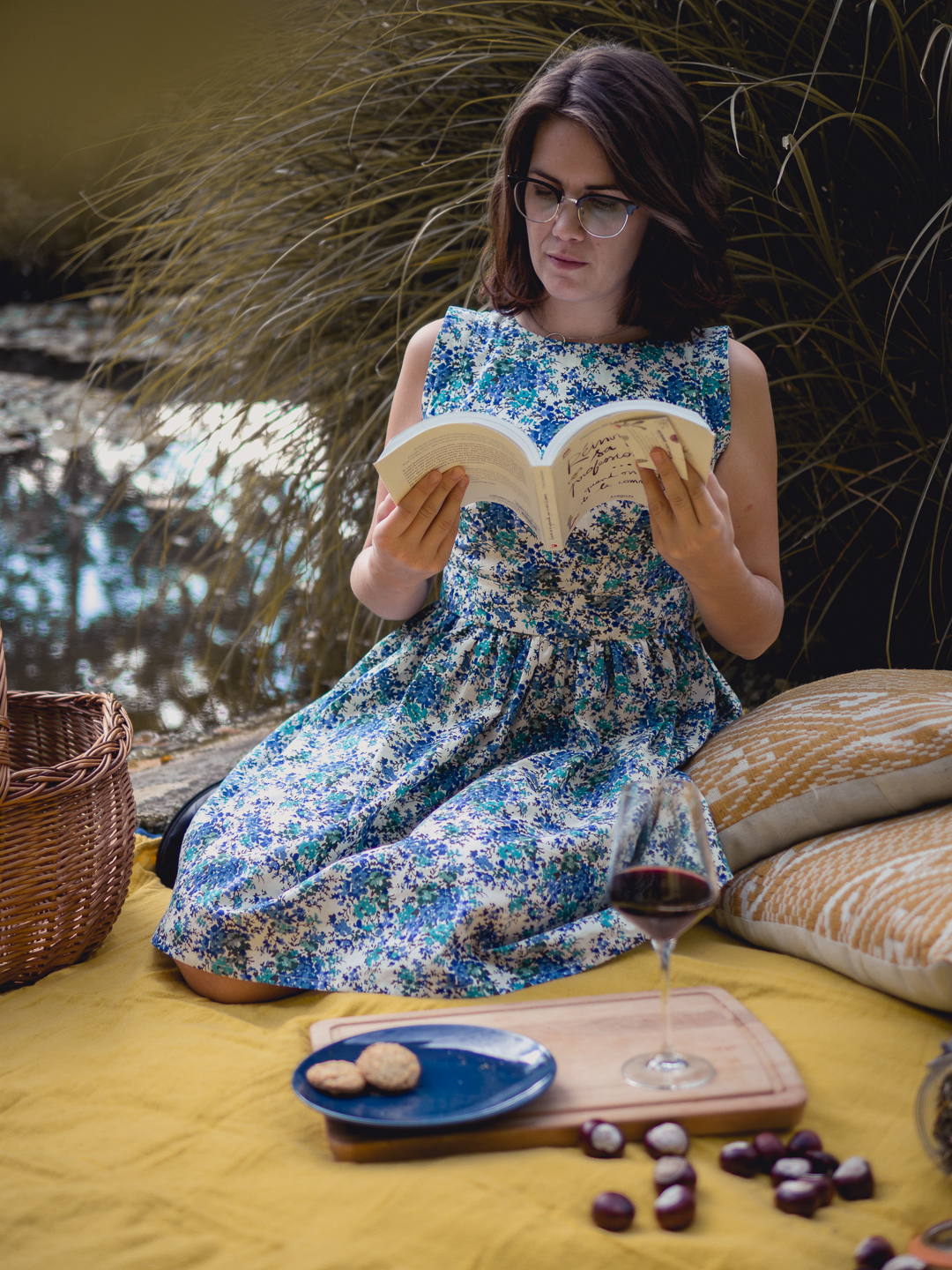 Robe Chiara pour un pique-nique d'Automne
