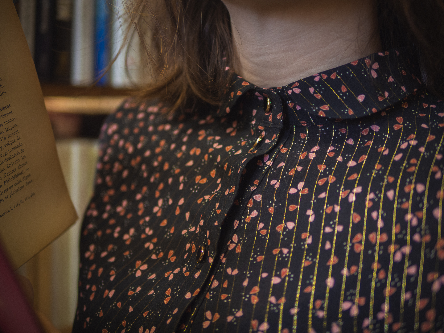 Le col claudine de ma chemise Vitamine